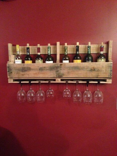 DIY Wine Rack from Pallets Guide