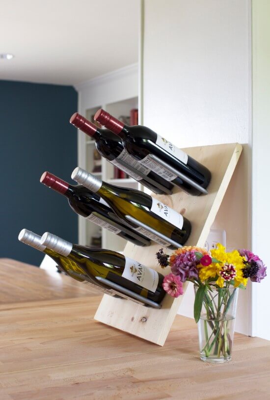 Modern & Stylish DIY Wine Rack