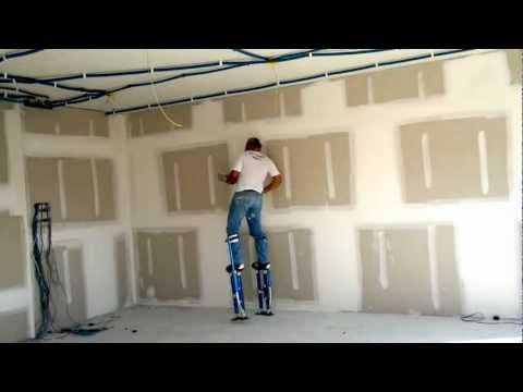 Finishing Drywall Stilts