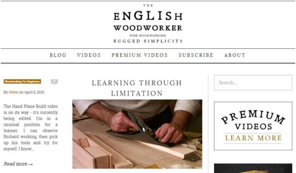 english woodworker