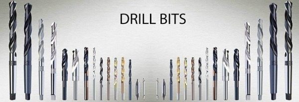 types of drill bits you need