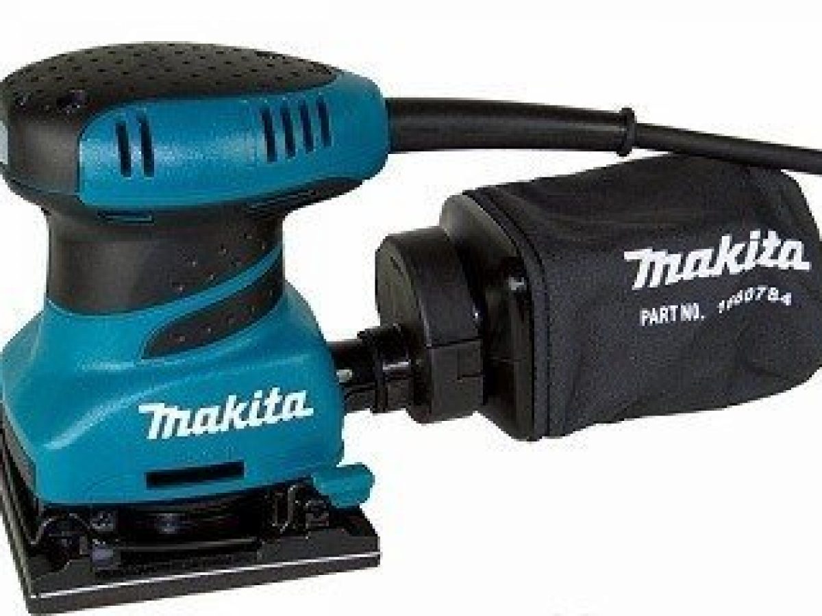 Makita BO4556K 4-1/2" 2 Amp Finishing Sander With Case Sanders Business ...