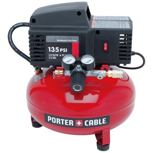 Porter-Cable PCFP02003 3.5-Gallon 135 PSI Pancake Compressor