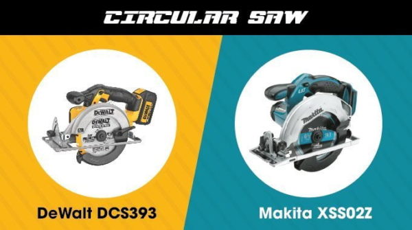 4. Makita vs. DeWalt - Circular Saw