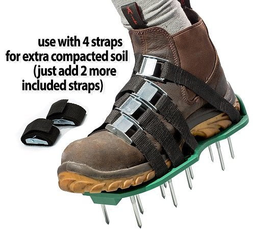Acre Gear Already Assembled Lawn Aerator Shoes