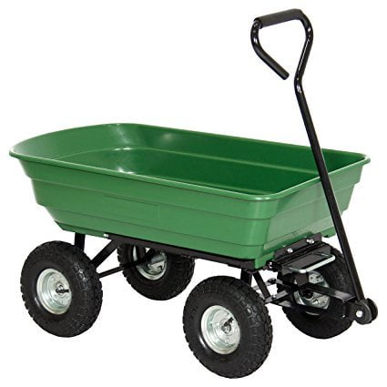 Best Choice Products, 650-Pound Garden Dumps Cart