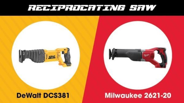 Dewalt vs. Milwaukee - Reciprocating Saw