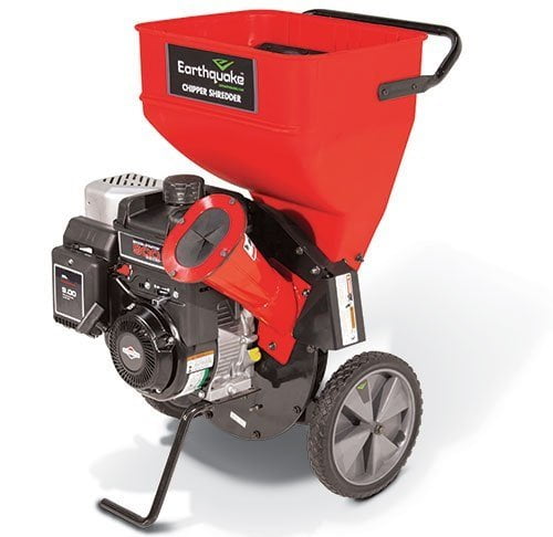 Earthquake Chipper Shredder with 205cc 4-Cycle Gas Powered Engine
