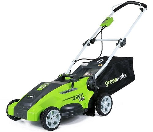 GreenWorks 25142 16-Inch 10-Amp Corded Lawn Mower