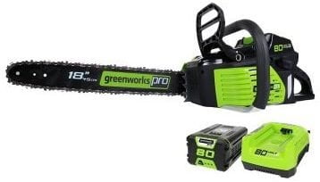 chainsaw greenworks 80v chainsaws homegearhunt