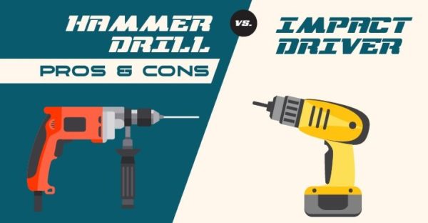 Hammer Drill Vs Impact Driver For Concrete - Impact Drill Vs Hammer Drill For Concrete