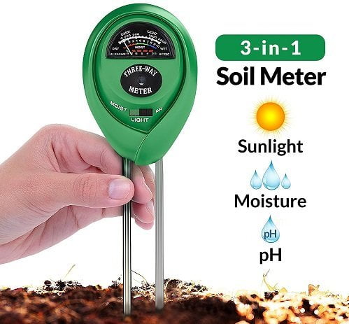 HealthyWiser 3-in-1 Soil Test Kit For Moisture