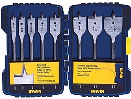 Irwin Tools 341008 Spade Bit Set