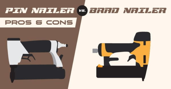 Pin Nailer vs. Brad Nailer