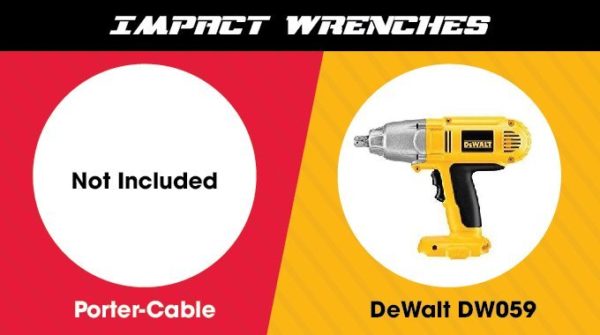Porter Cable vs. DeWalt - Impact Wrench