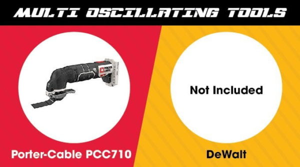 Porter Cable vs. DeWalt - Multi Oscillating Tool