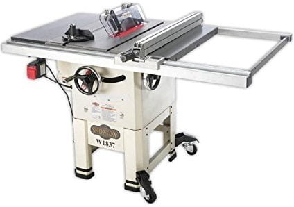 Shop Fox W1837 10 Open-Stand Hybrid Table Saw Shop Fox W1837 10" Open-Stand Hybrid Table Saw
