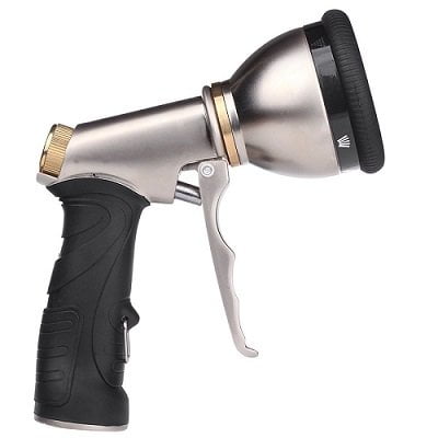 SprayTec 9-Pattern Hose Nozzle Sprayer with Pistol Grip Trigger