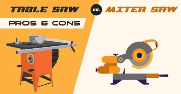 Table Saw vs. Miter Saw