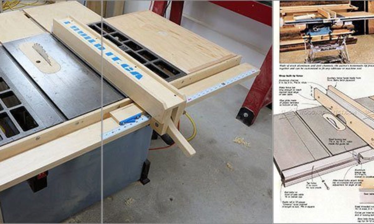 8 Simple Diy Table Saw Fence Plans You Can Build In Less 1 Hour