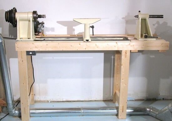 Simple Stand for a Homemade Lathe DIY Guide