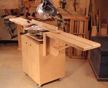 The Ultimate Miter Saw Stand DIY Tutorial