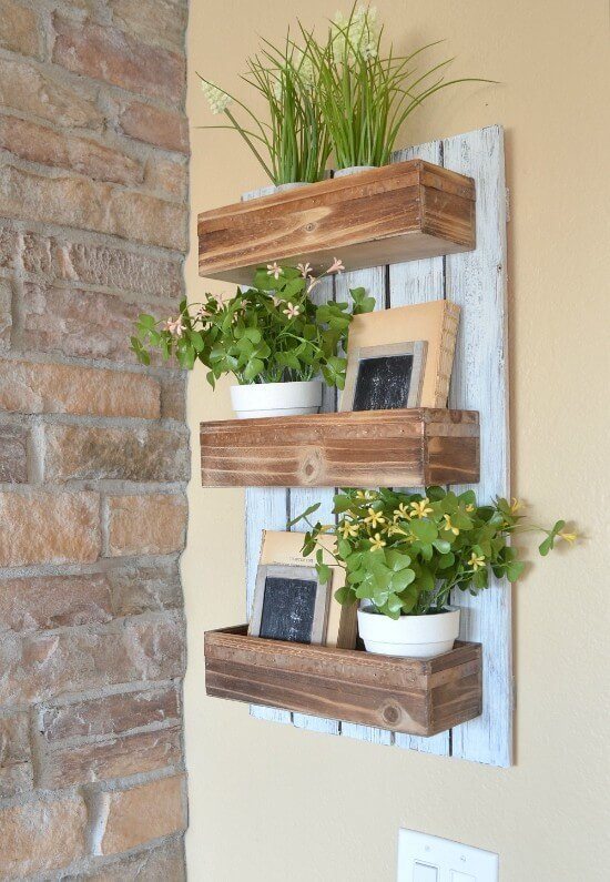 DIY Wooden Wall Planter Guide