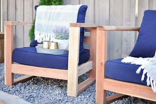 Ashley's Modern Outdoor Furniture DIY Tutorial