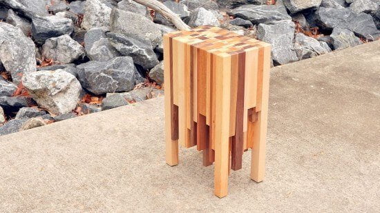 DIY Scrap Wood Designer Table Tutorial