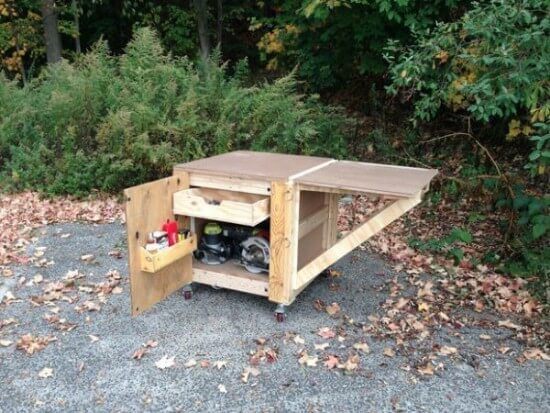 The Ultimate Mobile Workbench DIY Tutorial