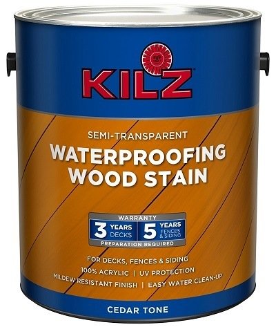 KILZ Exterior Waterproofing Wood Stain
