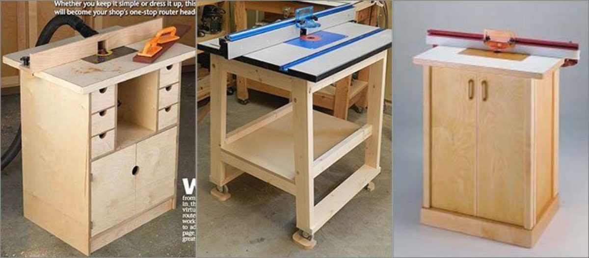 42 Free Diy Router Table Plans You Can Build Yourself