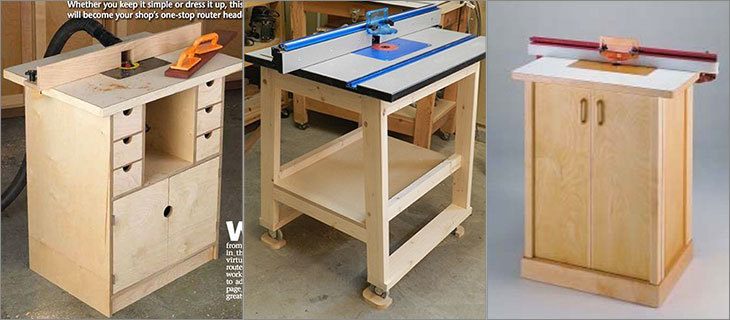 Elegant 4-Drawer DIY Router Table Tutorial