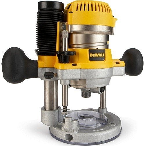 DeWalt DW618PK 12-AMP 2-1/4 HP Plunge and Fixed-Base Variable-Speed Router Kit