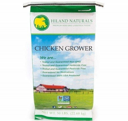 Hiland Naturals Non-GMO Chicken Grower Feed