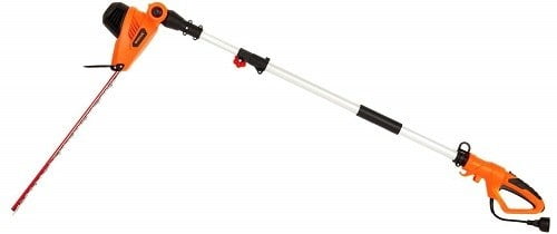 Garcare Multi-Angle Corded Pole Hedge Trimmer​