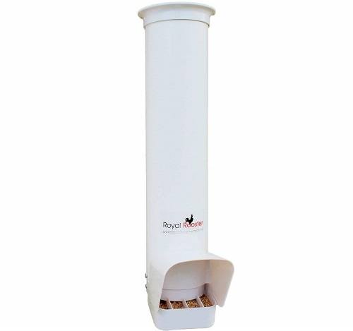 Royal Rooster Chicken Feeder with Rain Cover