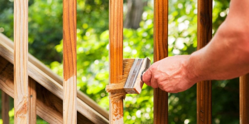 how to get wood stain off hands